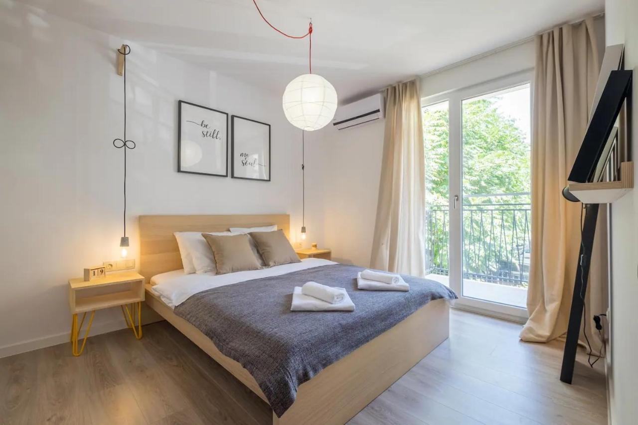 Quiet & Airy Modern Apt. Top Centre Free Parking Sófia Exterior foto